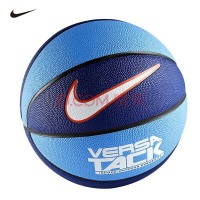 白蓝耐克篮球橡胶球是耐克（Nike）公司生产的一款篮球，其特点如下