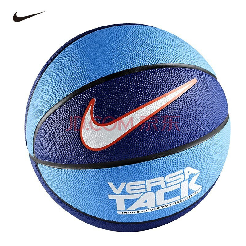 白蓝耐克篮球橡胶球是耐克（Nike）公司生产的一款篮球，其特点如下